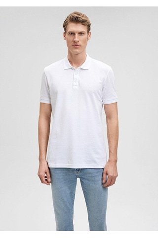Mavi Erkek Polo Tişört Beyaz 064946-27879 Beyaz
