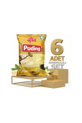 Afia Muzlu Puding 6x125 Gr