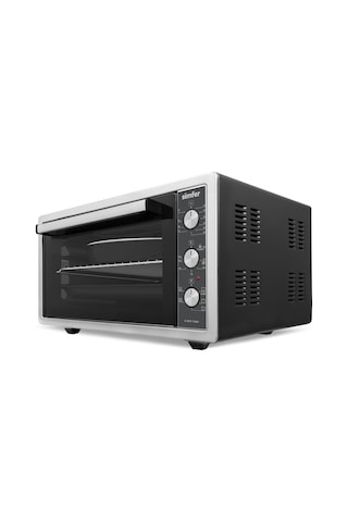 Simfer 4507 İnox 45 LT Turbo Fan Mini / Midi Fırın - 6 Fonksiyon, Pop-Up Düğme, Yoğurt Yapma & Buz Çözme