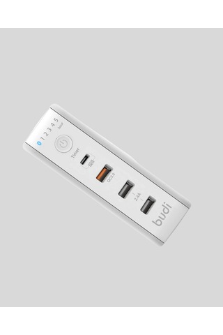 Zaman Kontrollü Şarj Cihazı 30w Hızlı Şarj Ve Çoklu Usb Çıkışı 1