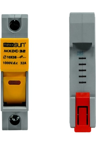 Dc Sigorta + Sigorta Yuvası 32a 1000v - 12 Adet