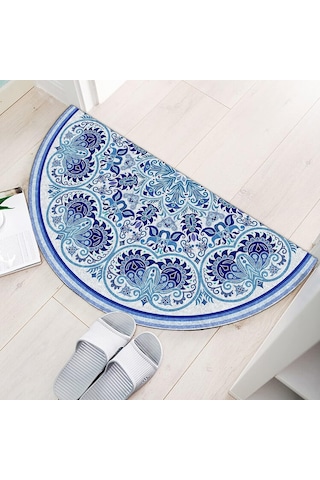 Dekoratif Kapı Önü Paspas, Dış Mekan/ev İçi/banyo/mutfak/yatak Odası/giriş Paspasları Yrmp 003, 30x60 Çok Renkli