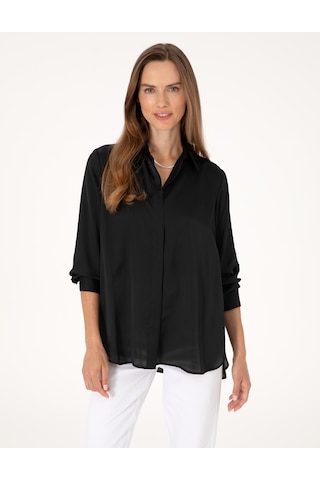 Pierre Cardin Kadın Siyah Gömlek Desenli 50313588-vr046 Siyah