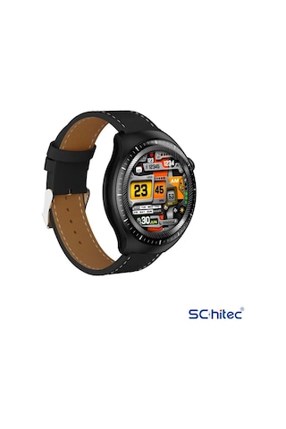 Schitec Watch 4 Pro Amoled Curved Ekran Akıllı Saat (Distribütör Garantili)