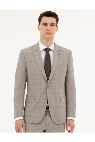 Pierre Cardin Erkek Açık Kahverengi Takım Elbise 50285267-vr002 Açık Kahverengi