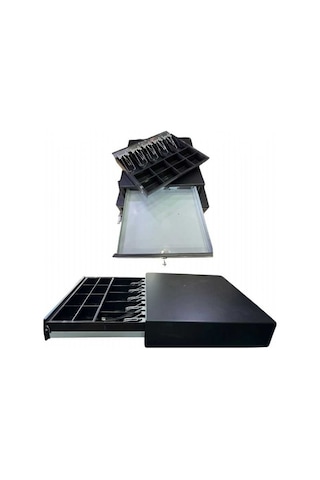 Dbpos M-410 5 Gözlü Metal Para Çekmecesi Metal Sürgü Dbpos M-410 5 Gözlü Metal Para Çekmecesi Metal Sürgü