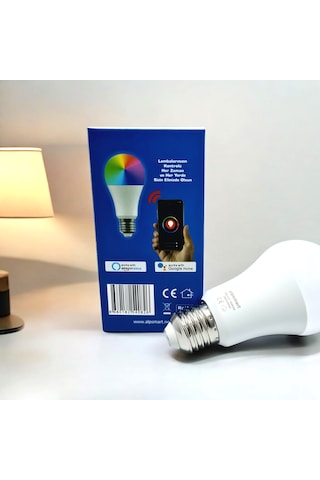 Alpsmart As8229 Cw Akıllı Wifi Led Lamba Tuya Destekli Ampül 9w