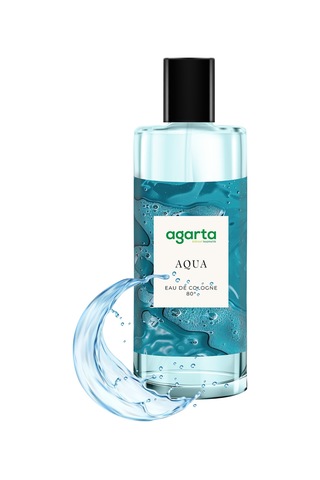 Agarta Cam Şişe 80 Derece Aqua Kolonya 250 ML
