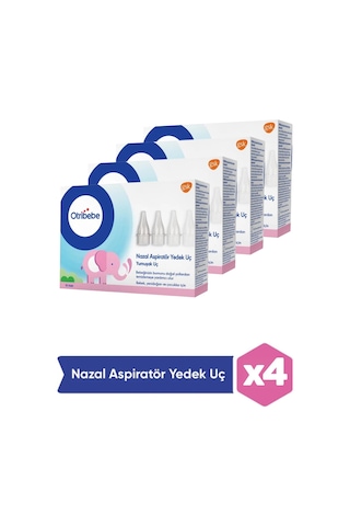 Otribebe Nazal Aspiratör Yedek Ucu 10'lu 4 Adet
