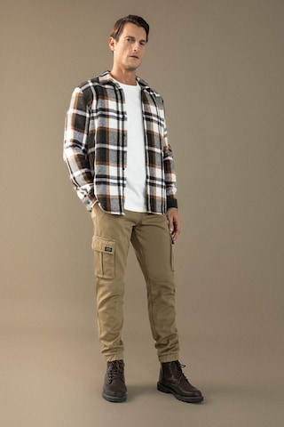 DeFacto Regular Fit Kareli Oduncu Flanel Uzun Kollu Gömlek S9275AZ24AUKH406