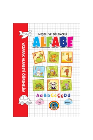 Karatay 4e Boyama Kitabı Neşeli Ve Eğlenceli Alfabe