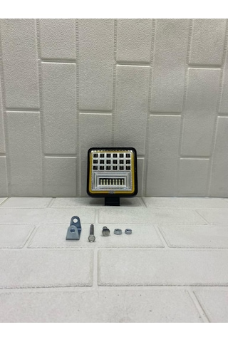 Oto Araç Çalışma Lambası Beyaz-turuncu 42w 10-30w