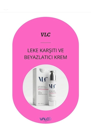 Vlc Leke Karşıtı Ve Beyazlatıcı Krem 50 Ml