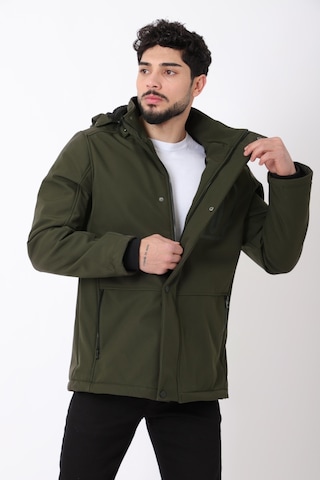 Stilkombin Çıkarılabilir Kapüşonlu Softsheel Mont Pldp 2991 50413 Siyah