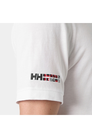 Helly Hansen Messina Graphic Fitted Erkek T-shirt-32468 Beyaz