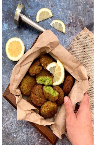 Falafel Seti 3 Lü Paket Falafel Tozu + Tahin + Falafel Kalıbı