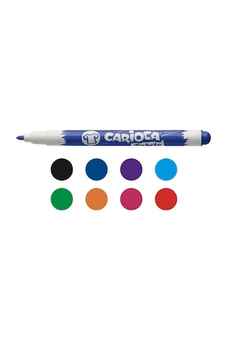Carioca Beyaz Tahta Kalemi 8 Renk 2.8Mm 42920