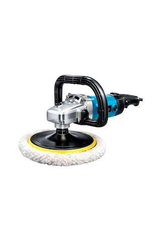Moonshop Bakır Sargı Devir Ayarlı Polisaj Makinesi 2000 Watt 180mm 12 Parça Set Hediyeli