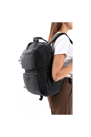 571 Collections Çanta Ultra Hafif Çok Bölmeli Büyük Boy Sırt Çantası Su Geçirmez, Notebook, Laptop Siyah