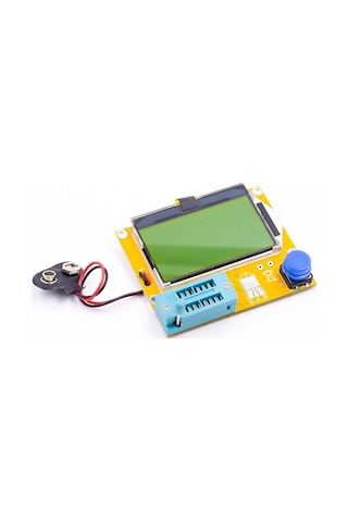 Batarya, Buton, Transistor, Capacitor LCR-T4 Grafiksel Test Cihazı