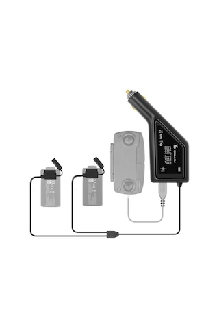 Djı Mavic Mini İçin 3 İn 1 Araç Şarj Cihazı 50 Dakika Hızlı Şarj