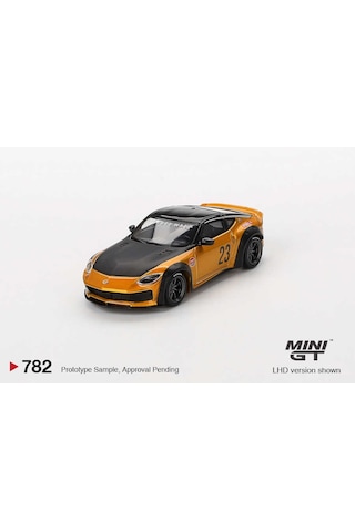 Mini Gt 1/64 782 Nissan Z Lb Natıon Works Lb Gold