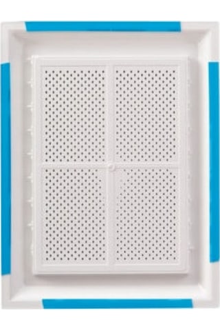 Plastik Banyo Wc Havalandırma Menfezi Yüzeysel Hareketli 44 X 44 Cm