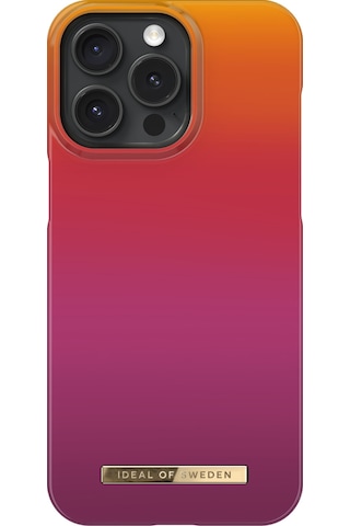 Fashion Case Apple Uyumlu iPhone 15 Pro Max Vibrant Ombre Çok Renkli