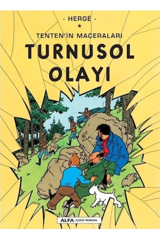 Turnusol Olayı - Tenten'in Maceraları - Herge - Alfa Yayıncılık