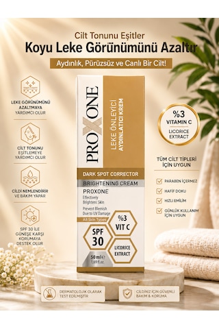 Proxone Leke Önleyici Aydınlatıcı Krem 50 Ml