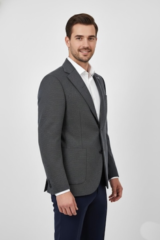 Baglan Erkek Tek Spor Ceket Çift Yırtmaçlı Bgl-st03983 Koyu Gri