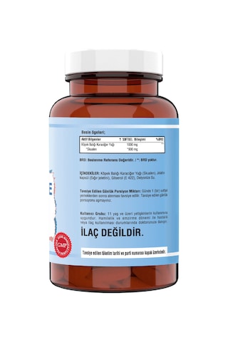 Ncs Squalene Köpek Balığı Yağı 1000 MG 90 Softgel