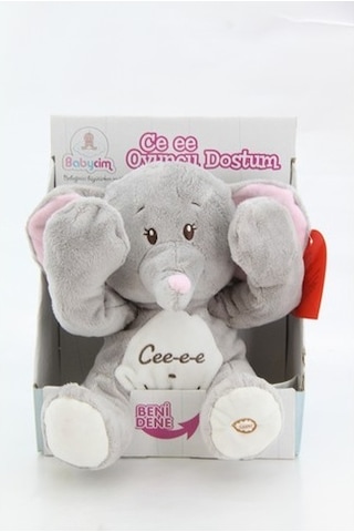 Birlik Oyuncak Ce Ee Oyuncu Dostum Fil Peluş D1806122-e