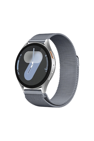 Samsung Galaxy Watch 4 5 6 7 Seri 40 42 43 44 46 47mm Uyumlu Manyetik Milanese Loop Metal Kordon