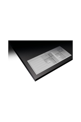 Teka Zenit Rs15 2B 1D Auto - Ankastre Kumanda Sifonlu Sol Damlalıklı Eviye - Paslanmaz Çelik - 116 CM - 115160005