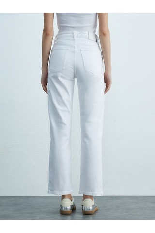 Ltb New Wanda Dar Paça Rahat Kesim Jean Pantolon 010095186016162 100 Beyaz