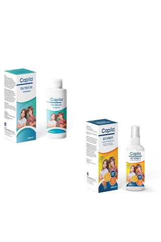 Capila Tea Tree Oil Şampuan 200 ML + Bit Spreyi 100 ML