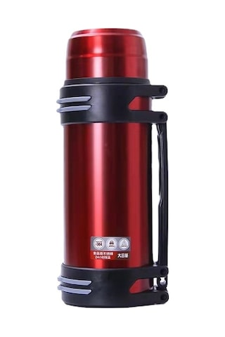 Dinosaurs 2000 Ml Dışarıdaki Araç Paslanmaz Çelik Termos-439 Altın