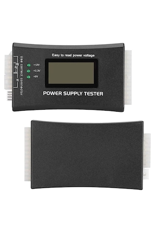 Power Suply Test Cihazı Dijital Lcd Ekran Pc 20/24 Pin