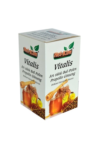 Hel-Kim Vitalis Arı Sütü Bal Polen Propolis Ginseng Karışımı 780 G