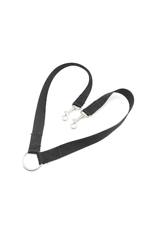 İkili Kedi Köpek Gezdirme Ucu Siyah