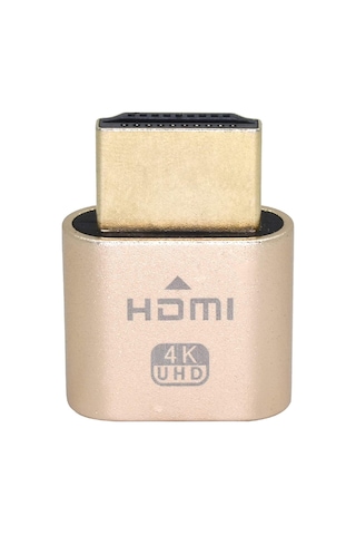 Hdmi Plug Sanal Ekran Kartı Adaptörü