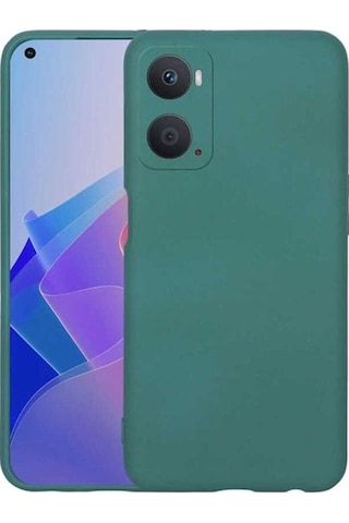 Oppo A36 Kılıf Zore Mara Lansman Kapak Koyu Yeşil