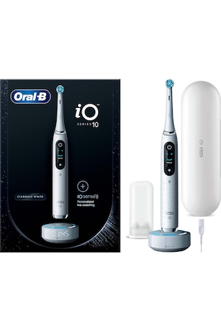 Oral-B iO 10 Şarjlı Diş Fırçası - Stardust Beyaz
