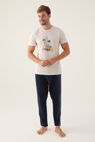 Arnetta Home Taş Erkek Pijama Takımı 5274-42758 Taş