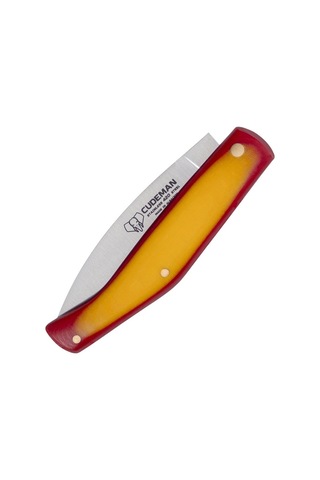 Cudeman 443-bef Catalana L Spanish Flag Micarta Saplı Deri Kılıflı Kamp Çakı Çok Renkli