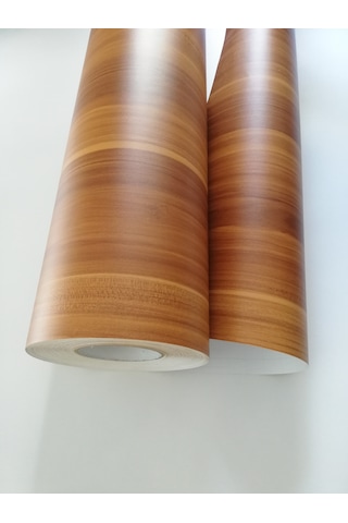 Ahşap Desenli Dolap Kaplama Folyosu 122 Cm X 1 Mt