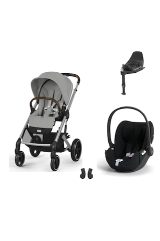 Balios S Lux Travel Sistem Silver Stone Grey & Cloud T Plus Bazalı Sephia Black