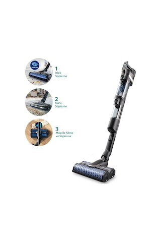 Philips Aqua Trio 9000 Serisi XW9383/01 3'ü 1 Arada Dikey Şarjlı Süpürge