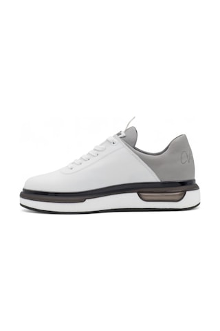Voyager M057 Hakiki Deri Erkek Sneaker Beyaz